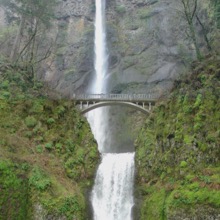 Multnomah Falls and Benson Bridge