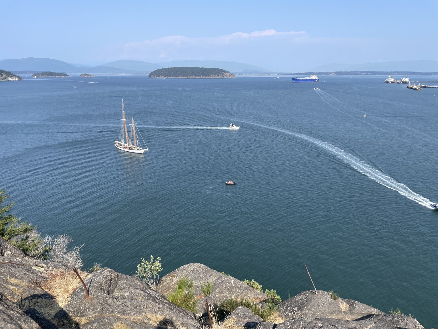 View from Cap Sante Park, Anacortes